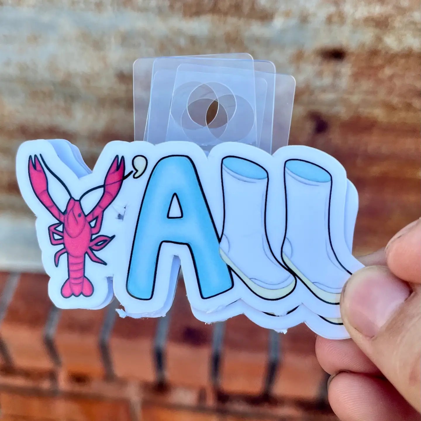 Y’all Sticker