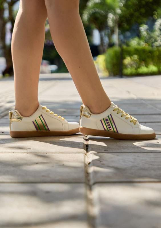 Mardi Gras Tennis Shoes