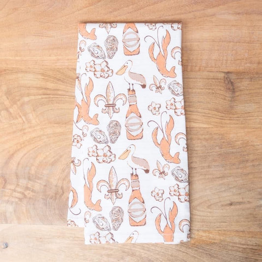 Cajun Dreams Tea Towel