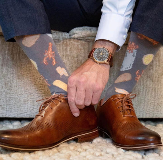 Crawfish boil socks