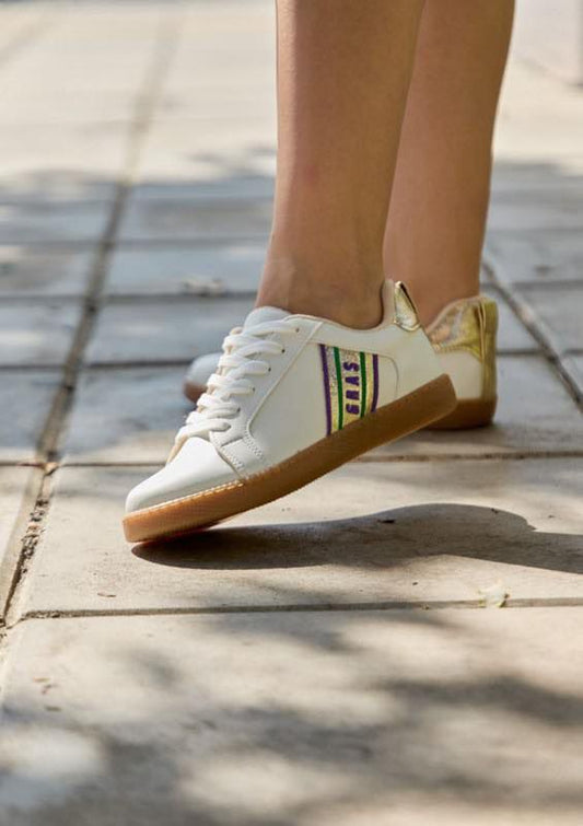 Mardi Gras Tennis Shoes