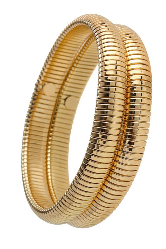 Gold Bracelet Set