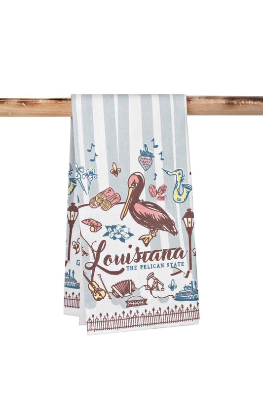 Pelican State Tea Towel