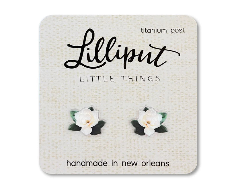 Magnolia Stud Earrings